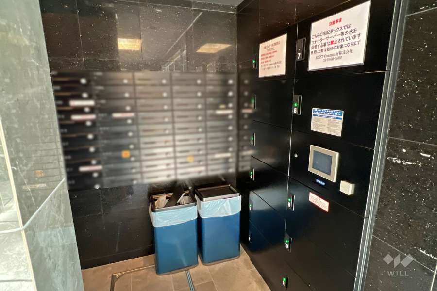 宅配ボックスと共用ポスト