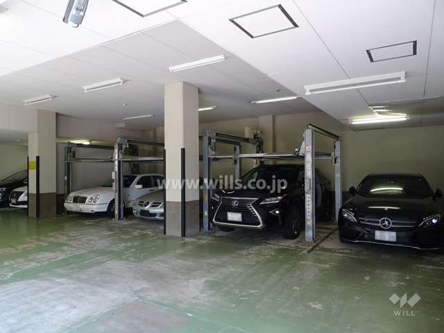 敷地内駐車場（屋内平面・機械式）