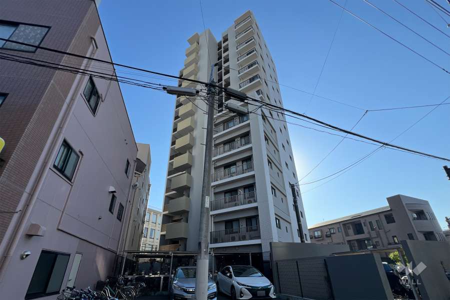 イニシア青砥レジデンスの外観（北東側から）