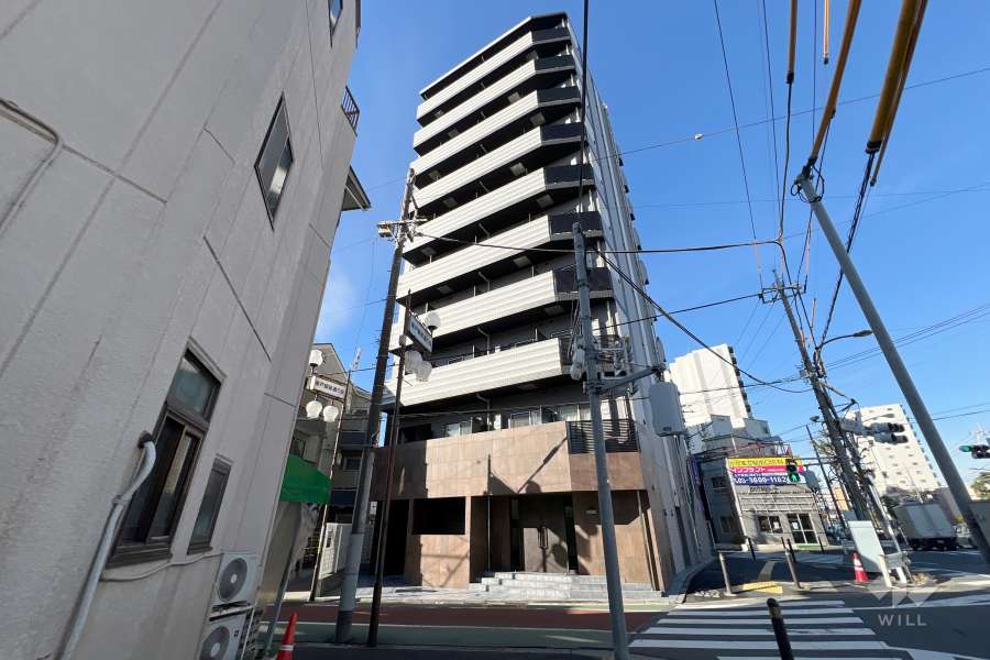 ルクシェール青砥の外観（南東側から）