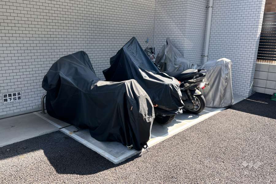 バイク置場