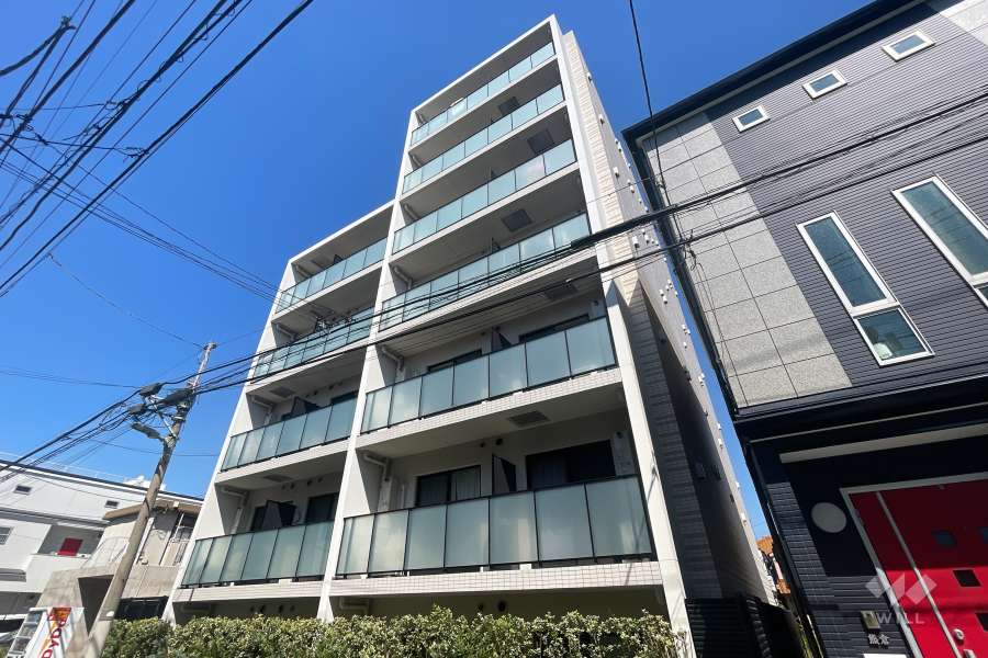 ハイズ新小岩の外観（南西側から）