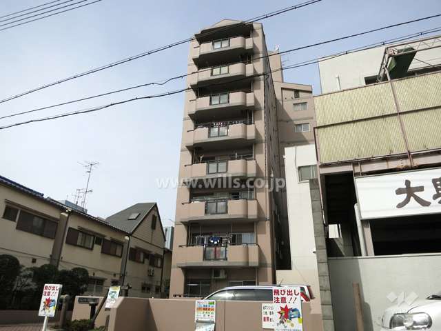 ドムール神戸住吉川の外観（南東側から）