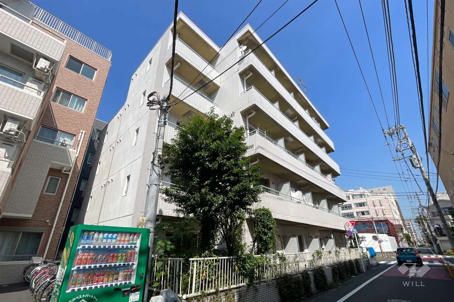 グラン立石の外観（南側から）