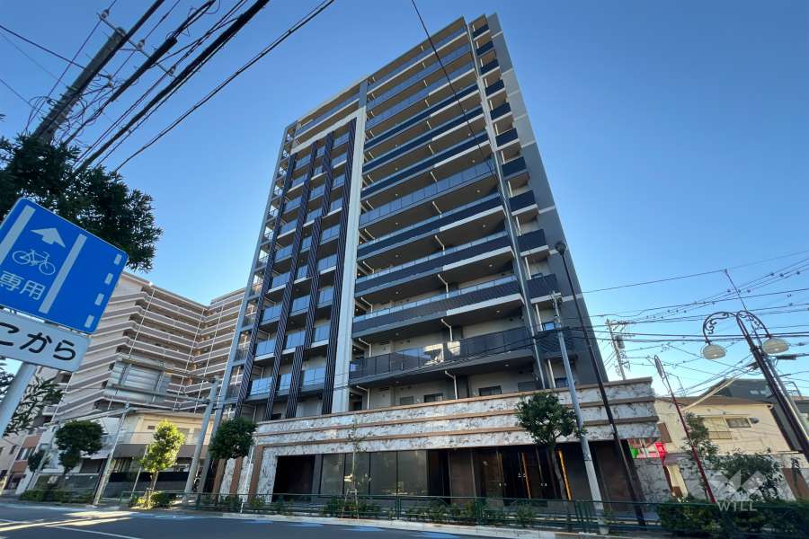 レーベン堀切菖蒲園VALSTAの外観（北側から）
