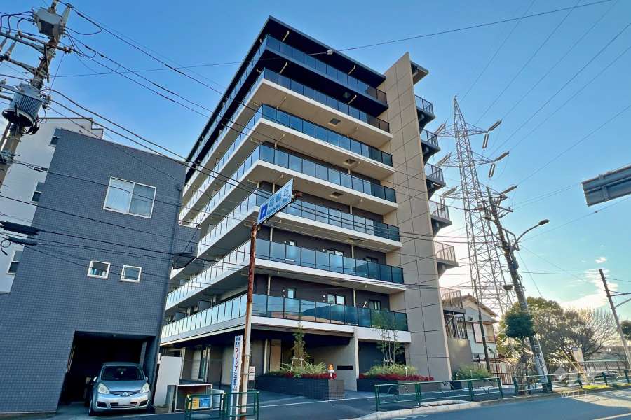 サンクレイドル小岩3の外観（北東側から）