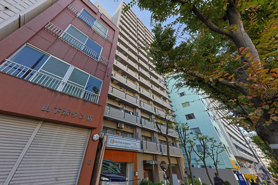 朝日プラザ高津第2の外観（北東側から）