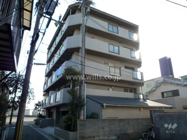 エクレール西芦屋の外観（北東側から）