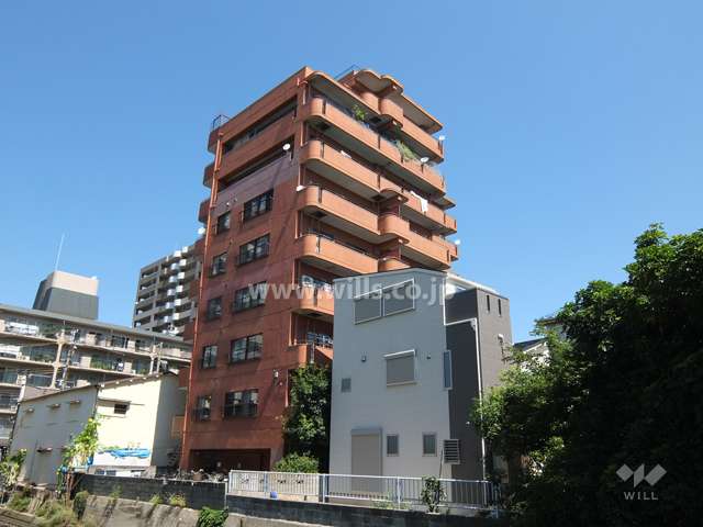 朝日プラザ深江北町の外観（南西側から）