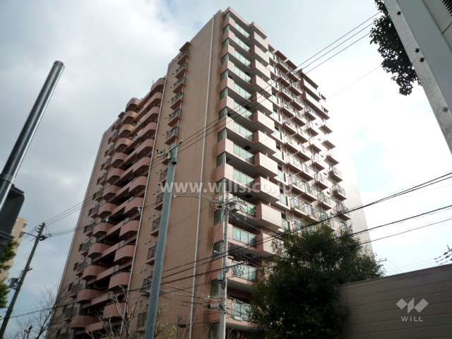 ハイツオークラの外観（北西側から）