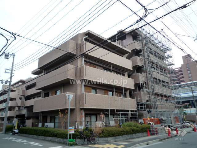 ダイアパレス東灘深江本町の外観（北西側から）