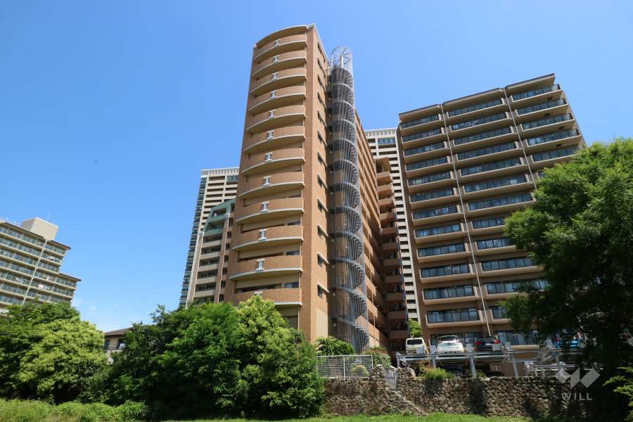 リアージュ宝塚の外観（南側から）