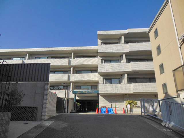 エルザ御影平野A棟の外観（南側から）