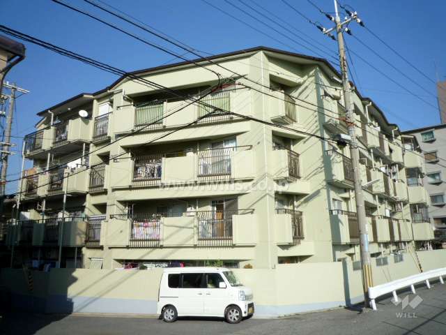 甲南メゾン深江の外観（南西側から）