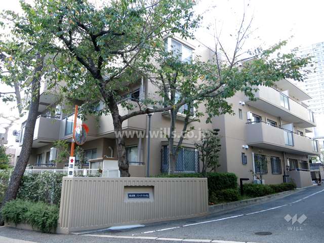 住吉川パークハイムの外観（南東側から）