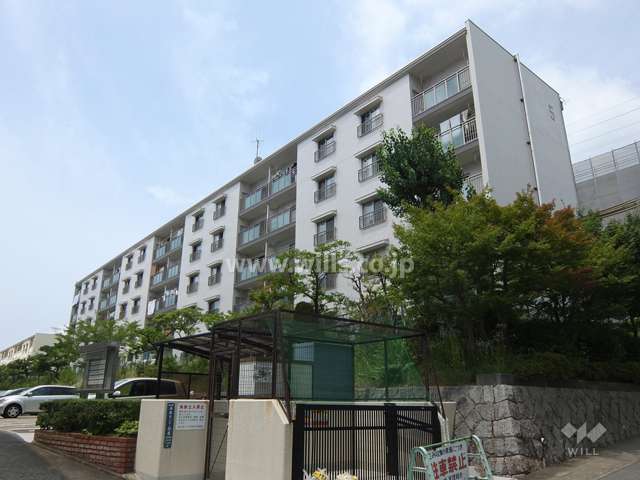 渦ヶ森コーポ5号館の外観（東側から）