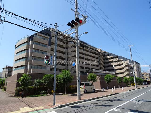 ライオンズガーデン芦屋西の外観（北東側から）