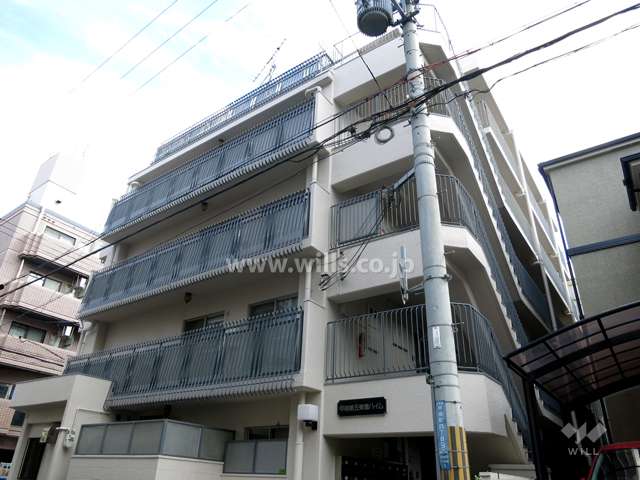 甲南第５東灘ハイムの外観（北西側から）