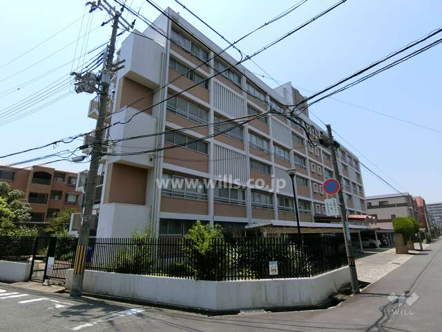 浜芦屋マンションの外観（北東側から）