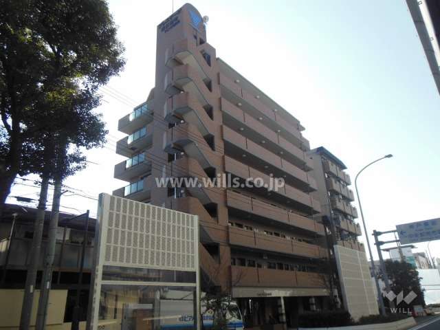 プレステージ深江南町の外観（北側から）