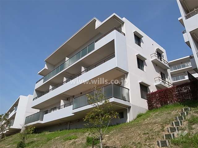 ルネシーズンズガーデン西宮名塩5番館の外観（南東側より）