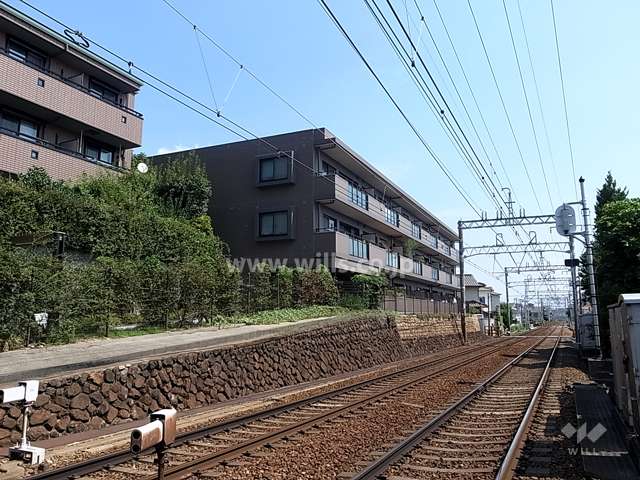 ステイツ岡本の外観（南西側から）