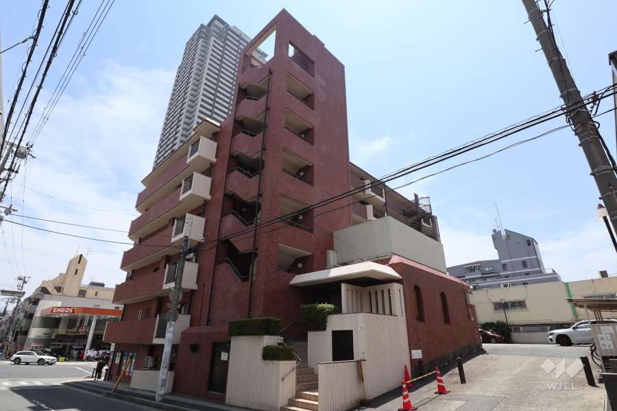 サニーハイツ御影の外観（北東側から）
