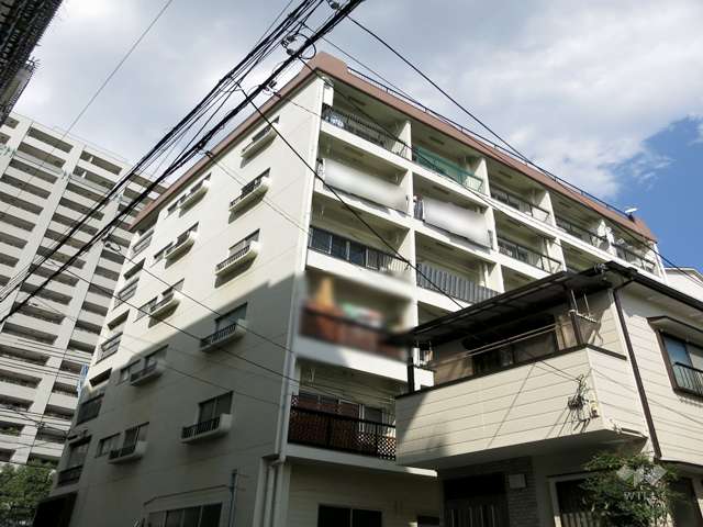 住吉パームスの外観（南西側から）