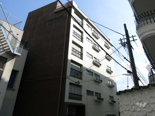 住吉パームスの外観（北西側から）