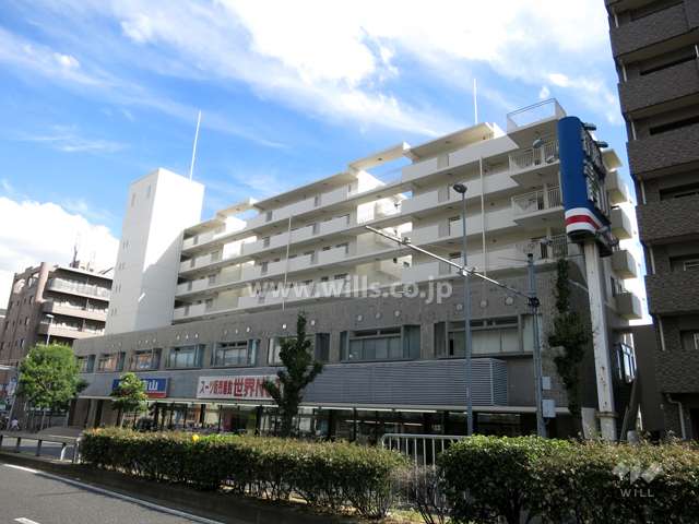 日興甲南スカイマンションの外観（北西側から）