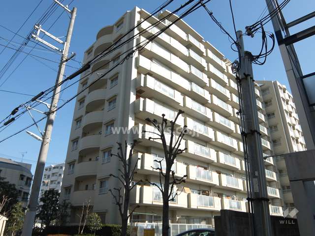 東灘コーストアヴェニュー弐番館の外観（北西側から）
