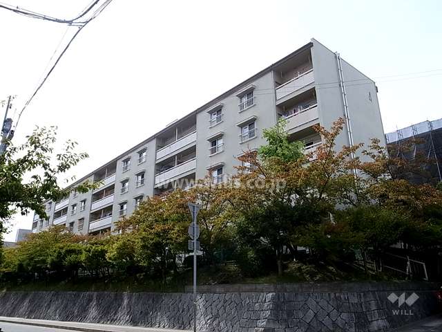 渦ヶ森コーポ4号館の外観（西側から）
