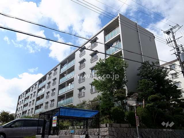渦ヶ森コーポ2号館の外観（東側から）