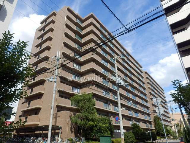 レピア・フェルティ本山の外観（南西側から）