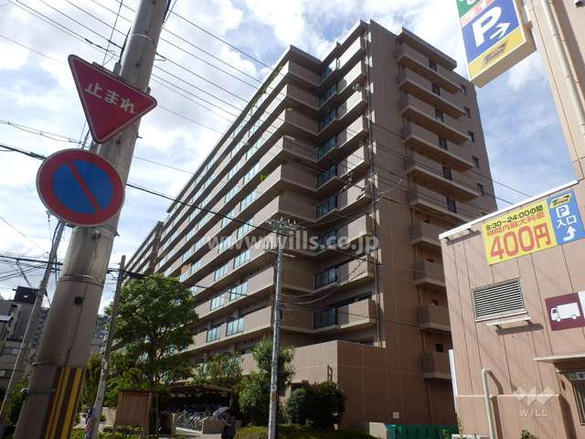 レピア・フェルティ本山の外観（南東側から）