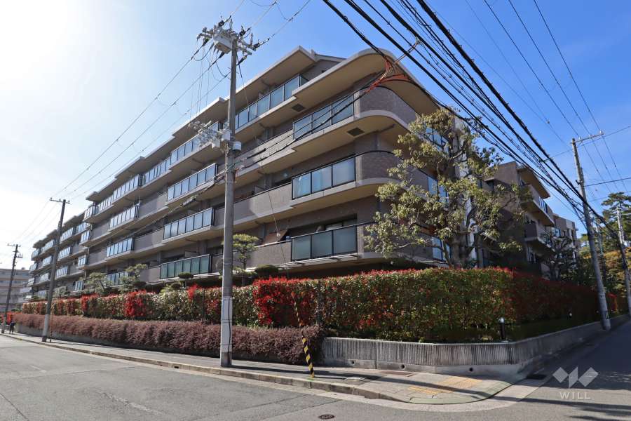 ルネ芦屋川ロザリウムの外観（南東側から）