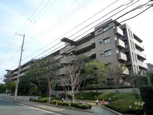 ルネ芦屋川ロザリウムの外観（北西側から）