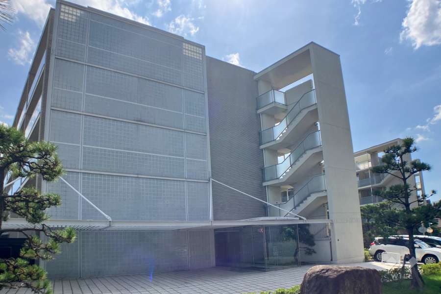 ルネラディウス芦屋川の外観（北側から）