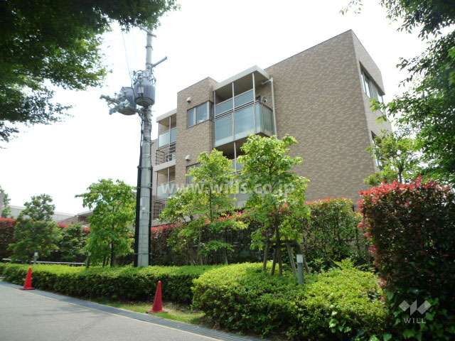 ユニーブル御影山手の外観（北西側から）