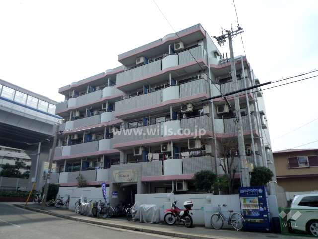 メゾンドアームの外観（北東側から）