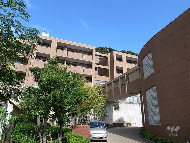 ヴェルーサ岡本山手の外観（南側から）