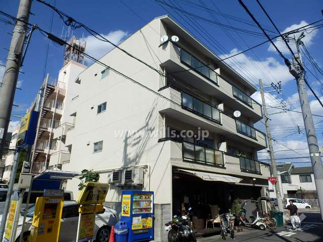 ＴＭ本山ハイツの外観（南西側から）