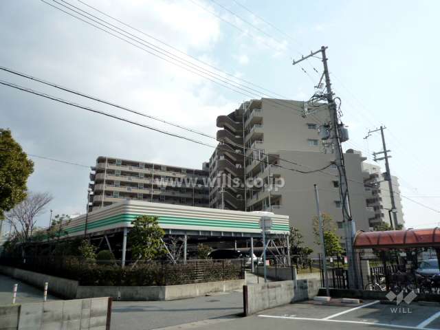 セレーノ見附の外観（北西側から）