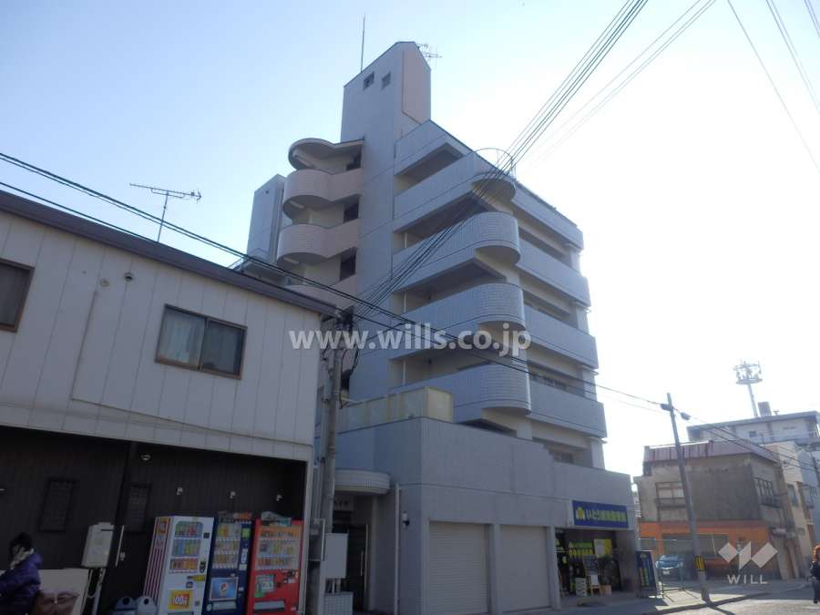 本山ビューハイツの外観（北東側から）