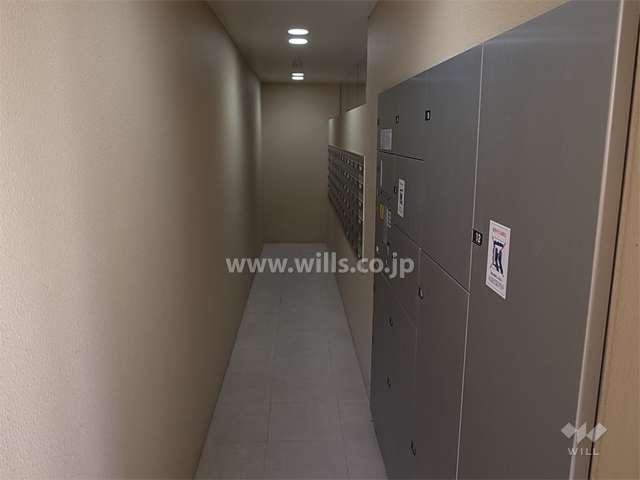 共用ポストと宅配ボックス