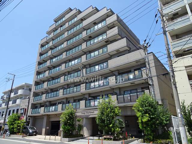 プレステージ深江北町の外観（南東側から）