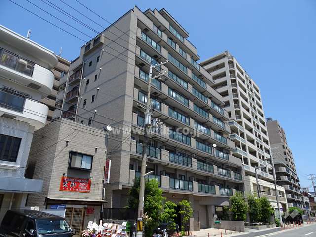 プレステージ深江北町の外観（南西側から）