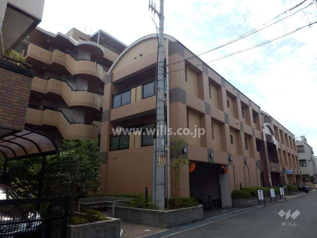 ヴィルヌーブ本山中町の外観（北東側から）