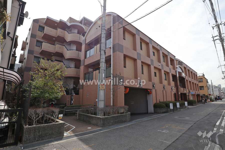 ヴィルヌーブ本山中町の外観（北東側から）
