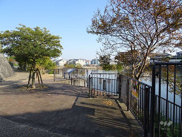 マンションの南側には「山田上王子池公園」があります。